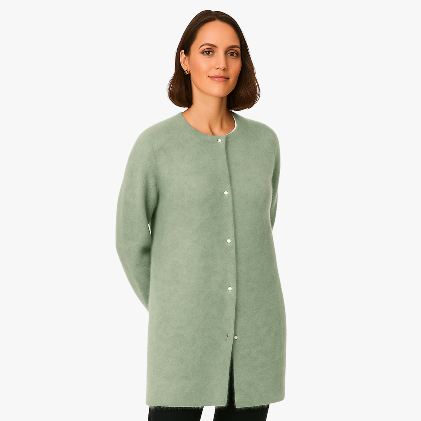 Elegant Women’s Cashmere Cardigan