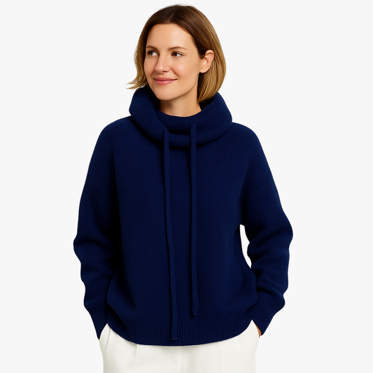 Elegant Women’s Merino Wool Turtleneck Sweater