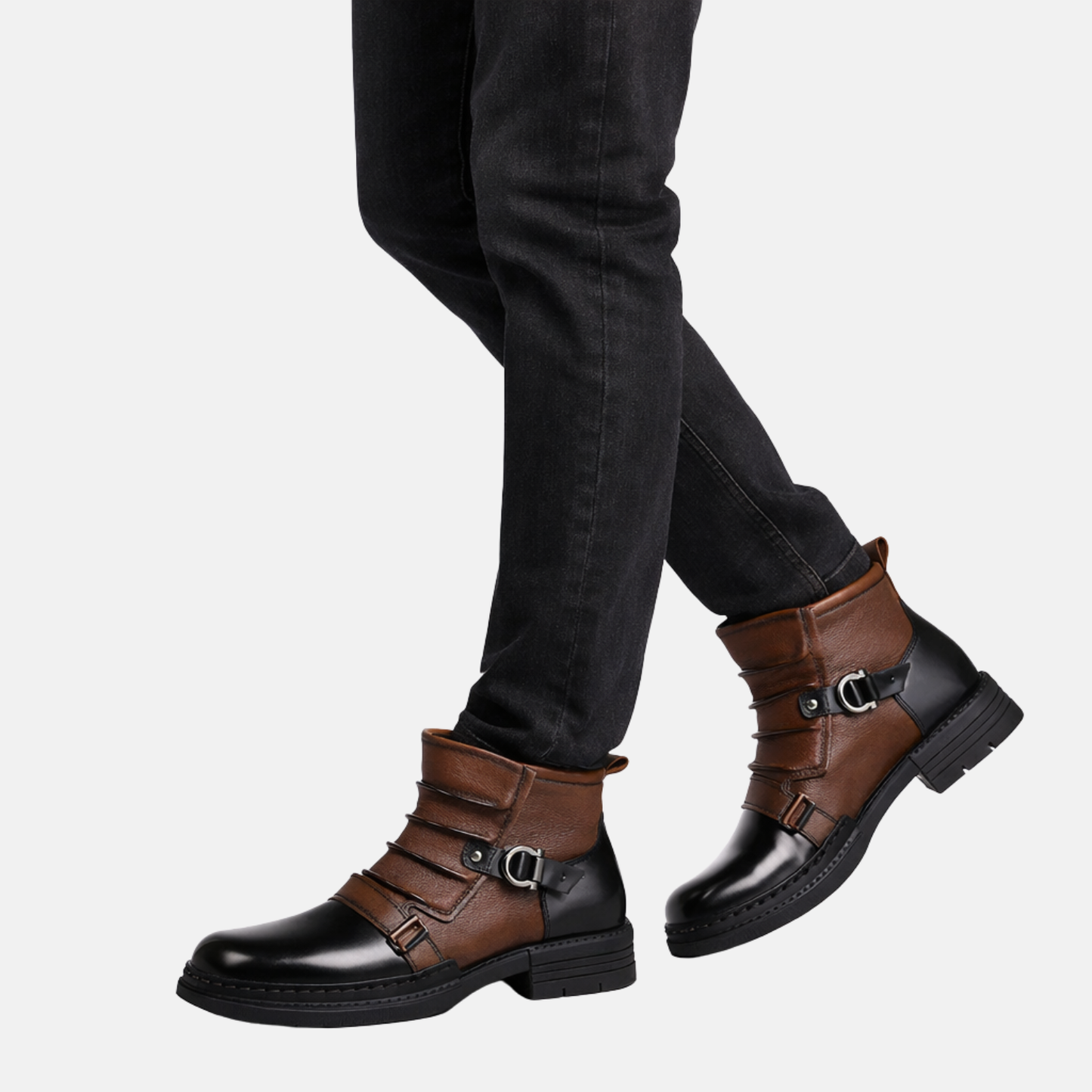 Men’s Leather Boots Winter Durable Classic Footwear