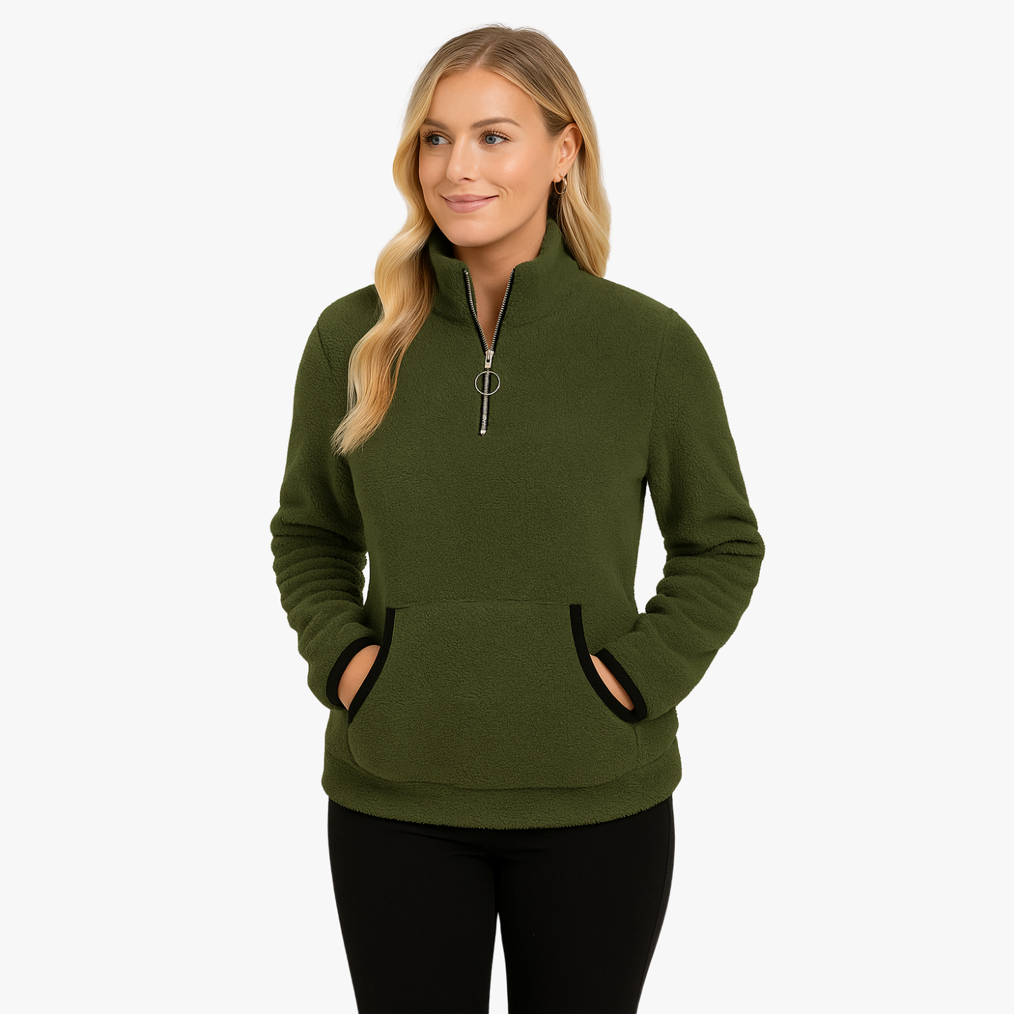 Soft Women’s Sherpa Fleece Sweater