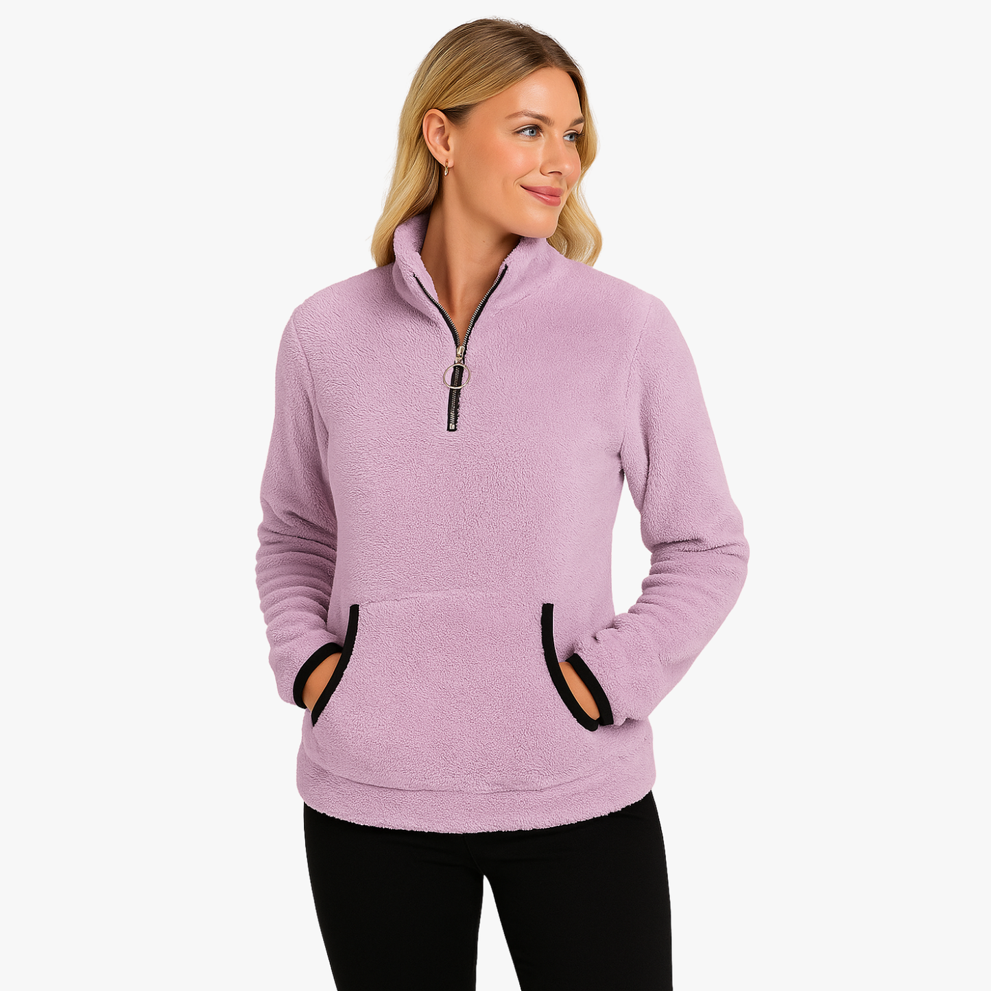 Soft Women’s Sherpa Fleece Sweater