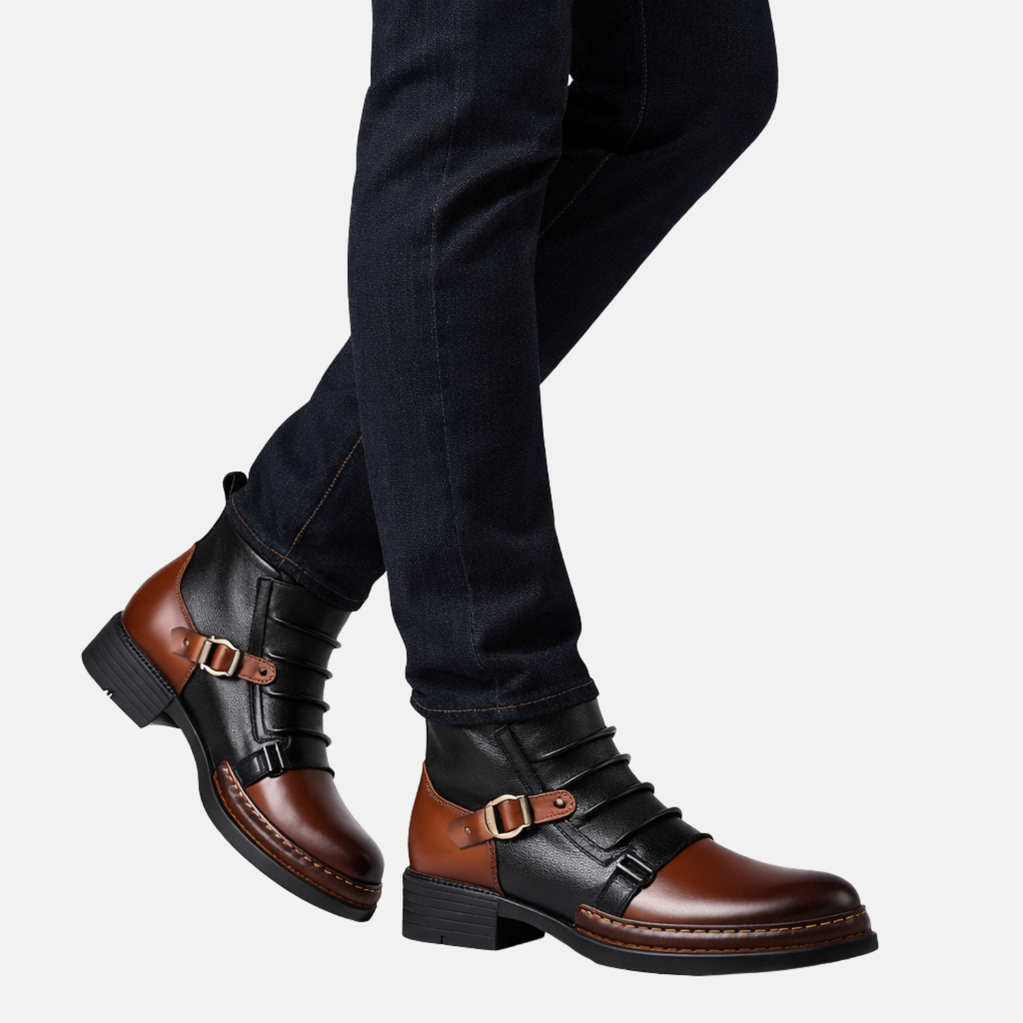 Men’s Leather Boots Winter Durable Classic Footwear