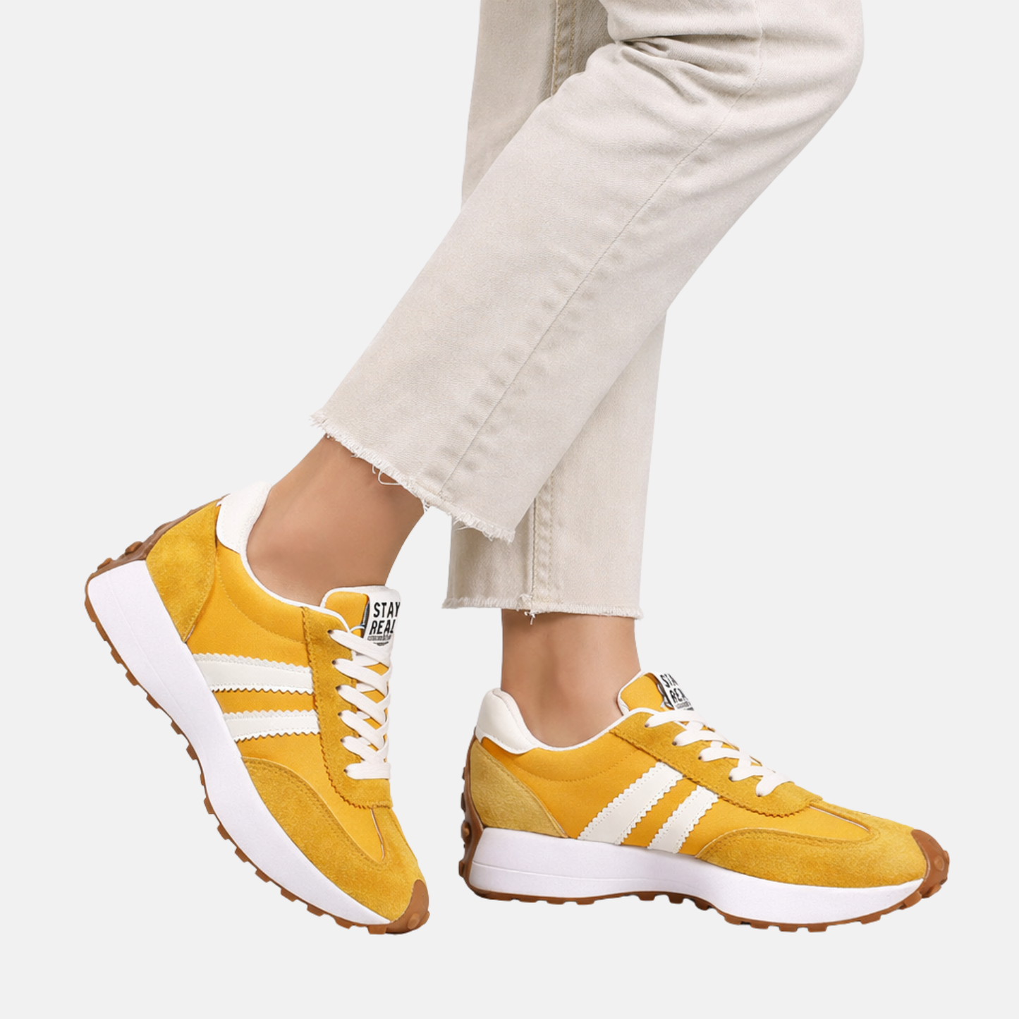 Women’s Support Sneakers Winter Breathable Mesh Platform Footwear